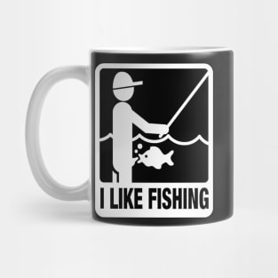 I Like Fishing Mug